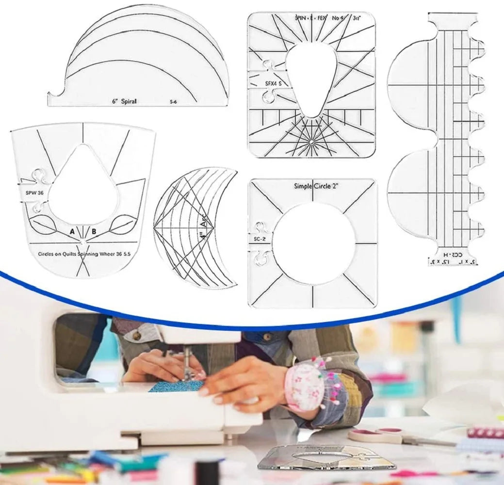 StitchGrid – Patchwork Template Set
