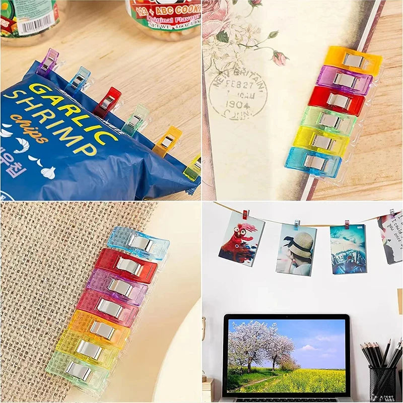ClipCraft – Colorful Sewing Clips Set