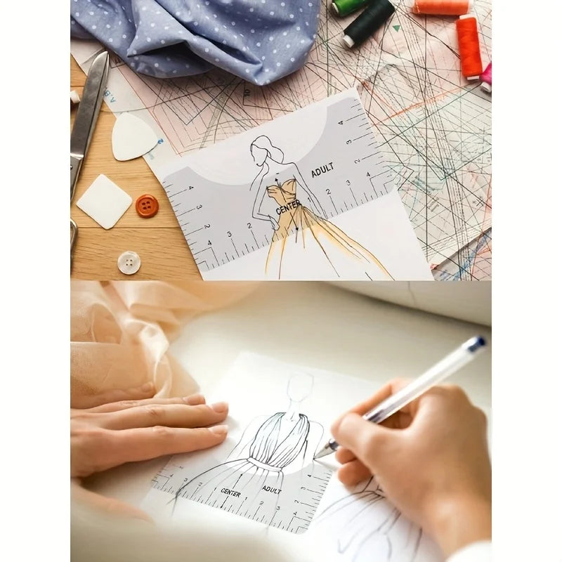 PrintAligna – T-Shirt Ruler Guide Set