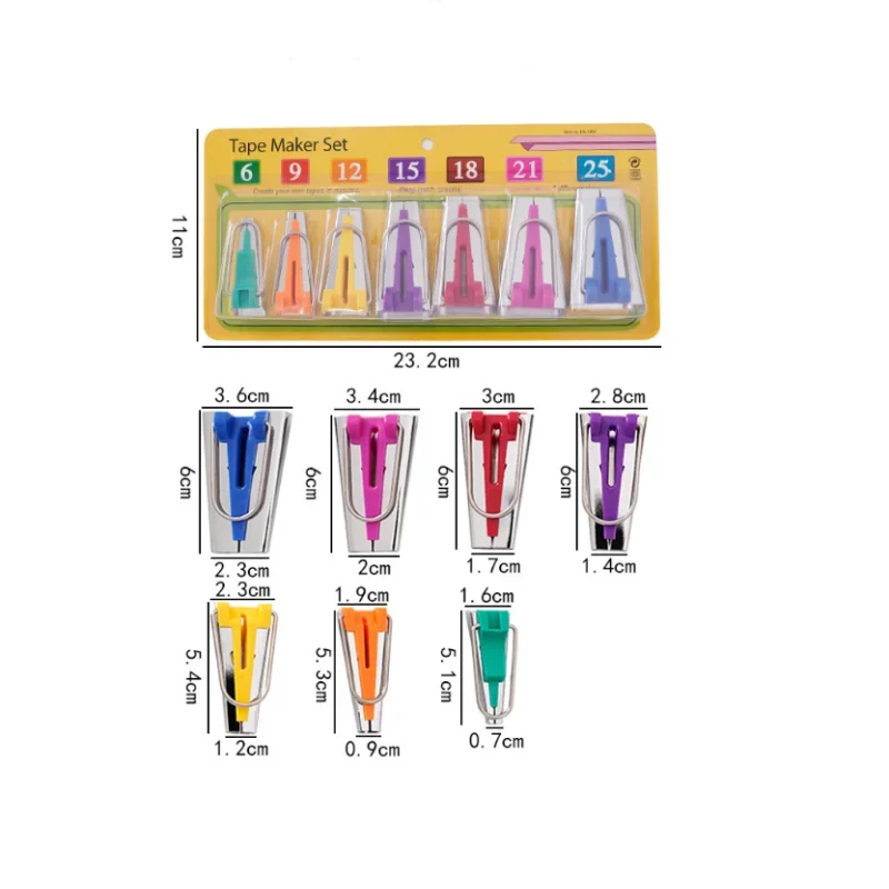 BindEase – Bias Tape Maker Set