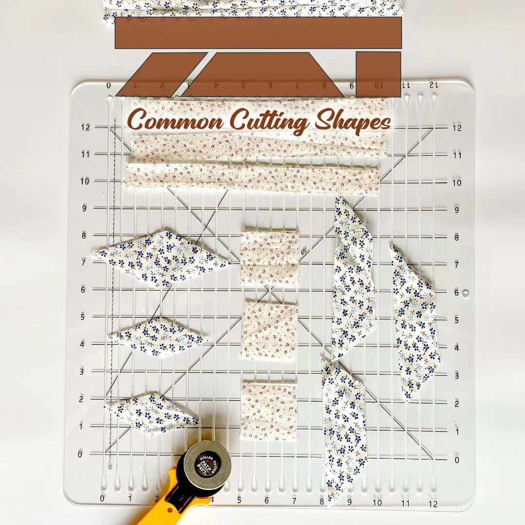 QuiltMaster - Slotted Cutting Ruler