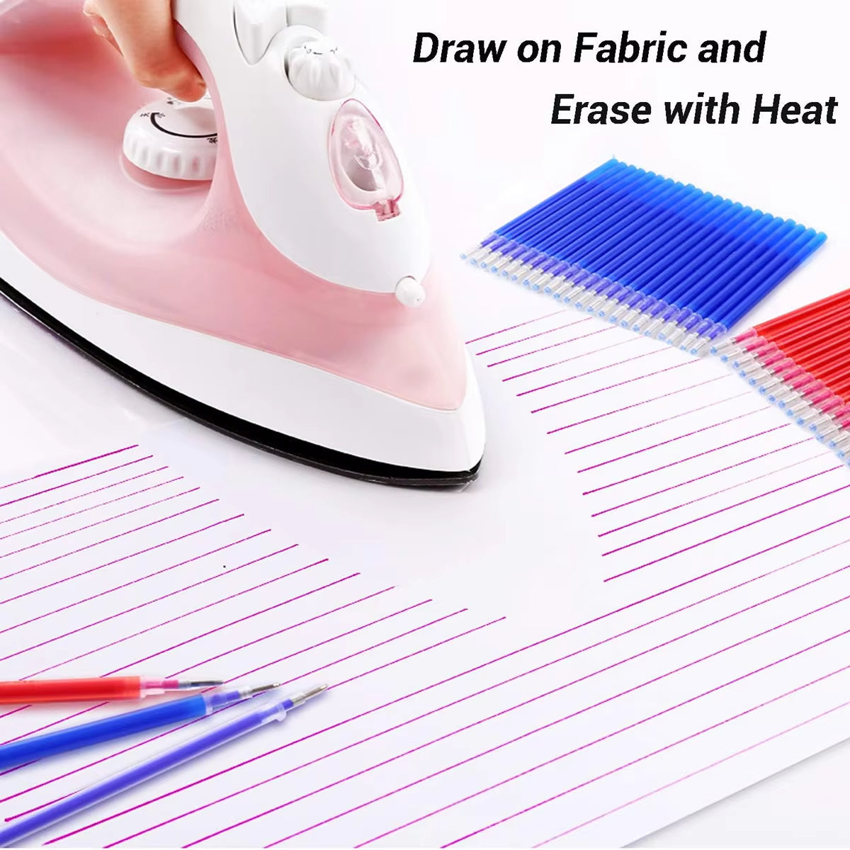 MarkEase – Heat Erasable Fabric Pen Set