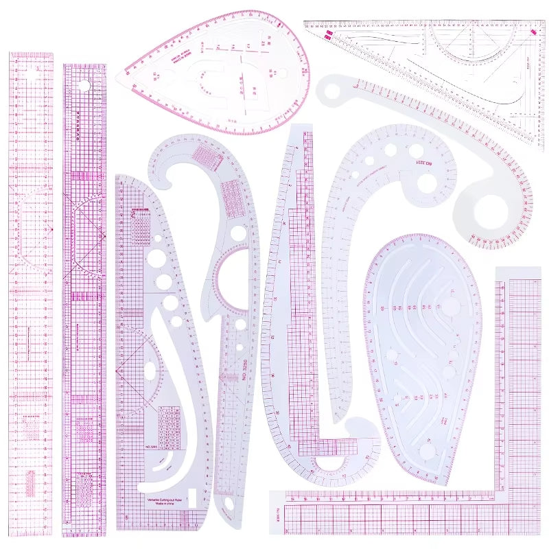 CurveCraft – French Curve Ruler Set