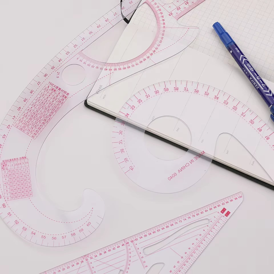 CurveCraft – French Curve Ruler Set