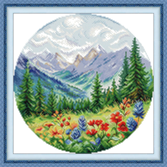 StitchBloom – Spring Seasons Embroidery Kit