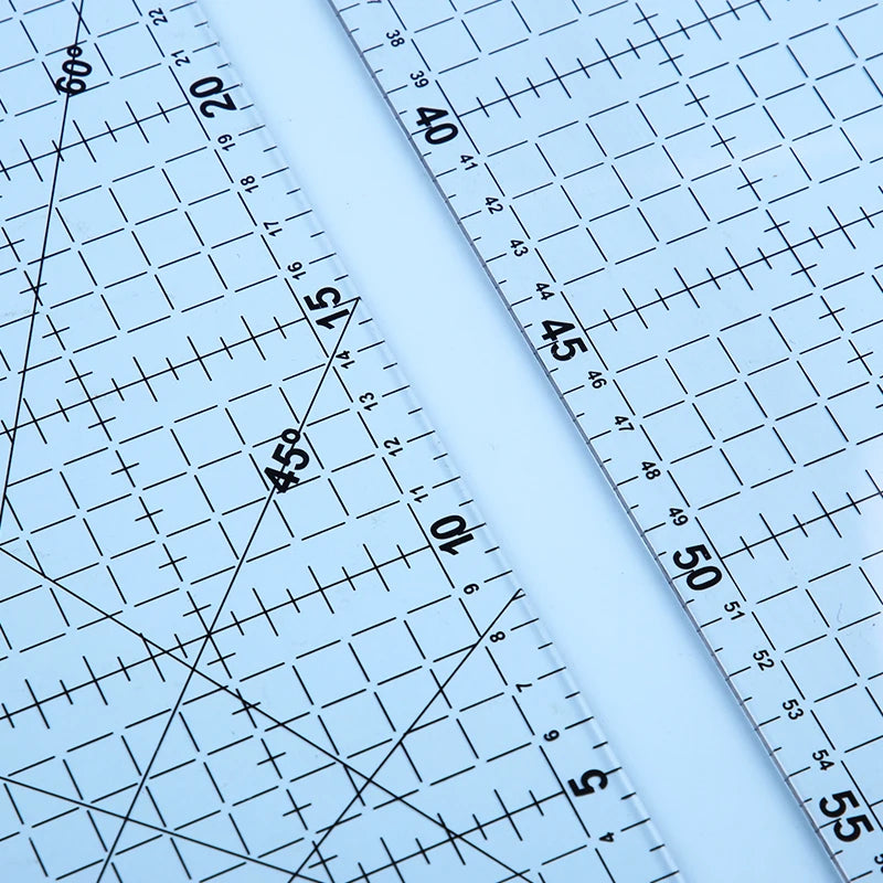 MeasureFlow – Acrylic Multisize Patchwork Ruler