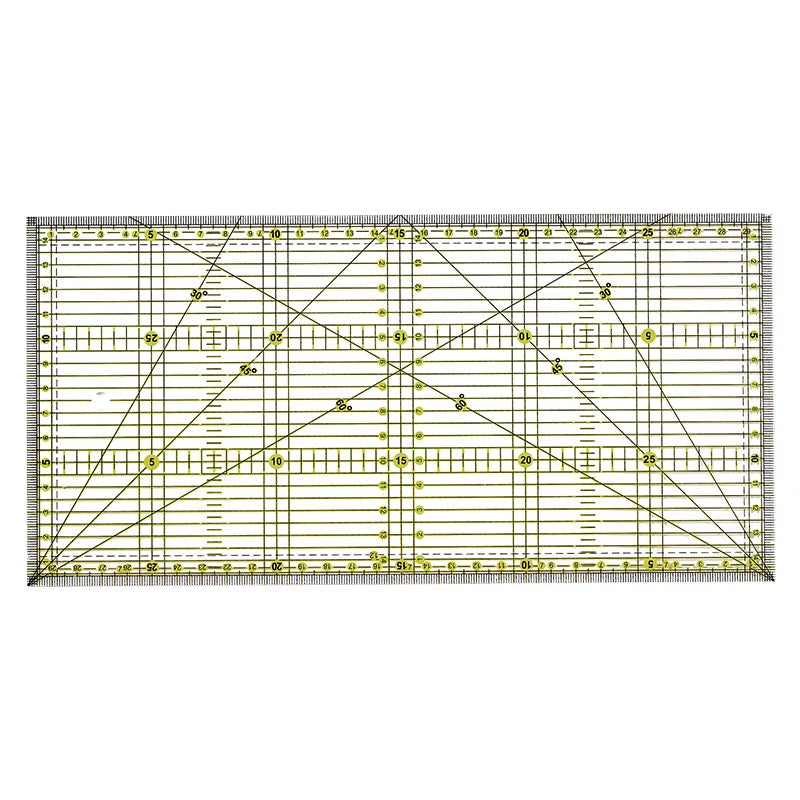 MeasureFlow – Acrylic Multisize Patchwork Ruler
