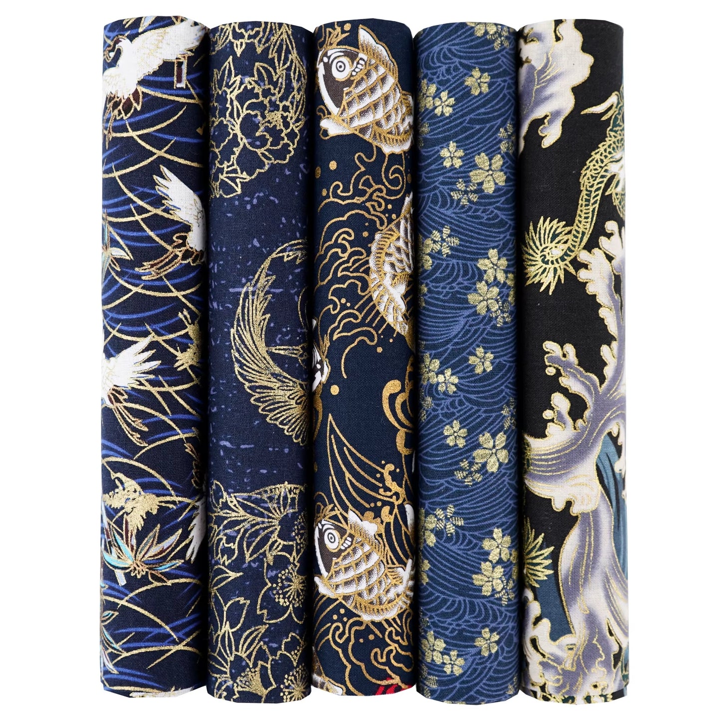 FloweryStitch – Japanese Cotton Fabric Squares