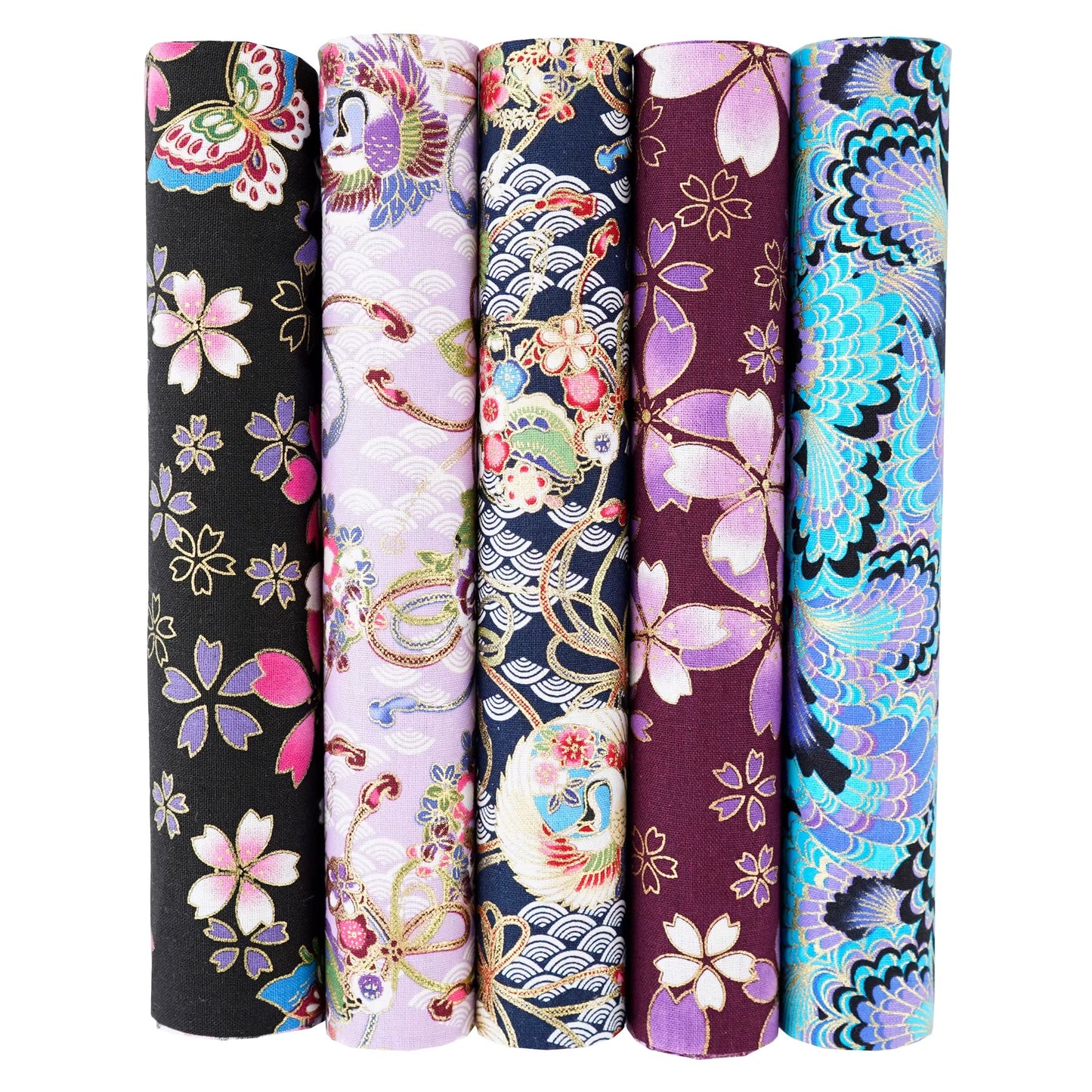 FloweryStitch – Japanese Cotton Fabric Squares