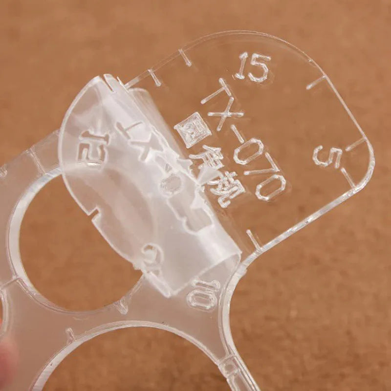 PatchCurve – Acrylic R-Shaped Corner Cutter Template