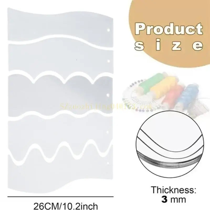 SewWave – Acrylic Quilting Ruler Set