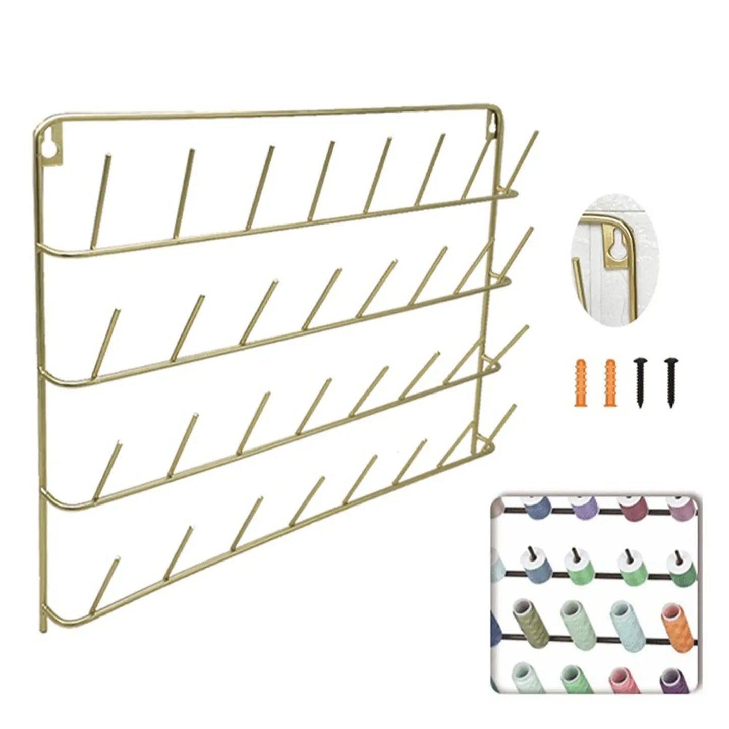 SewRack – Metal Thread & Spool Holder