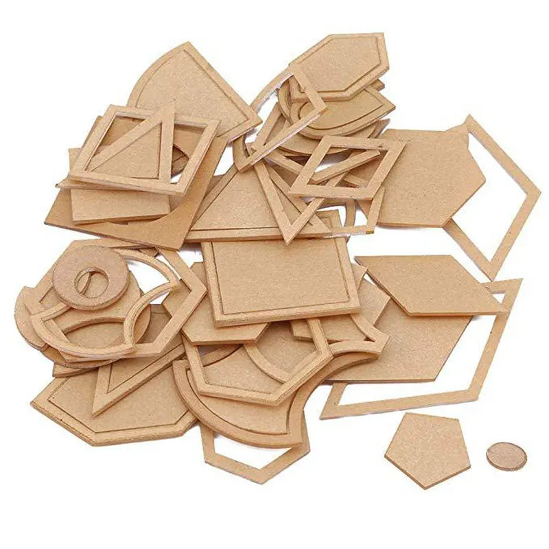 AllShapes – 54pcs Quilting Template Set