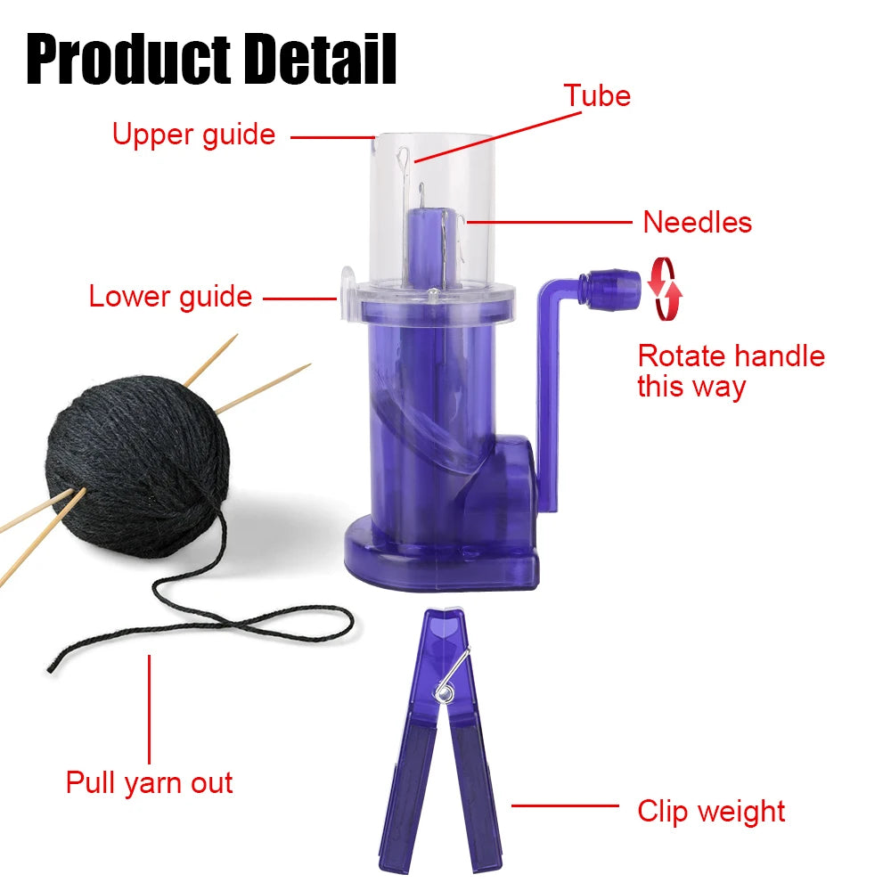 KnitFun – Portable Hand Knitting Machine