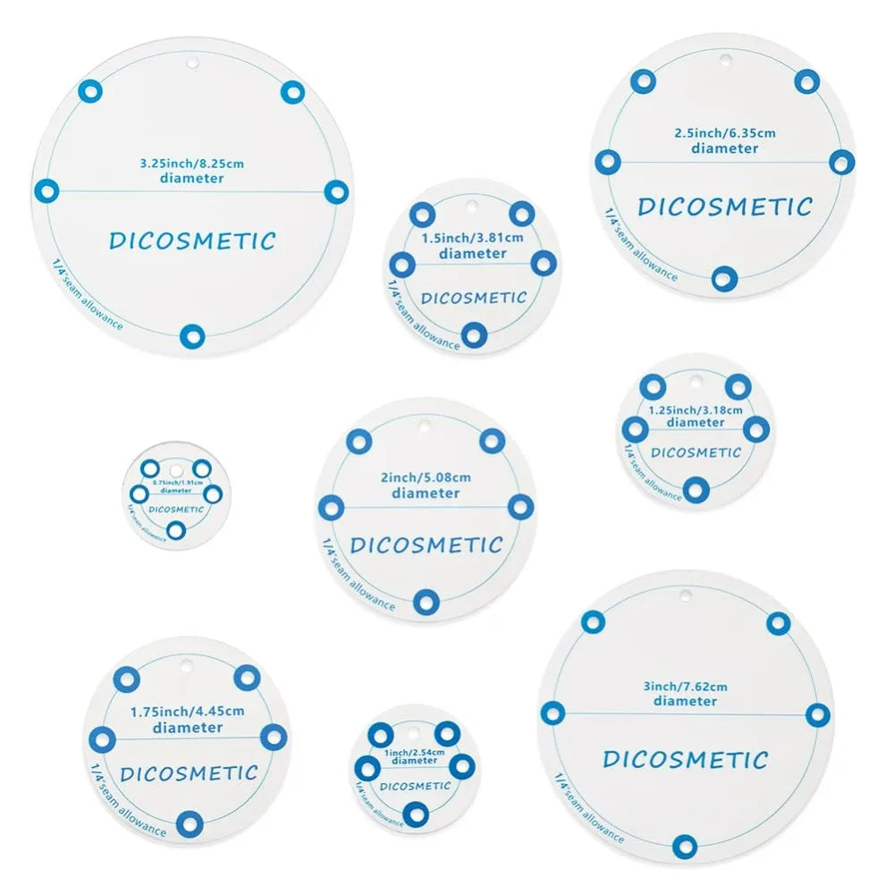 QuiltCirc – Circle Quilting Template Set