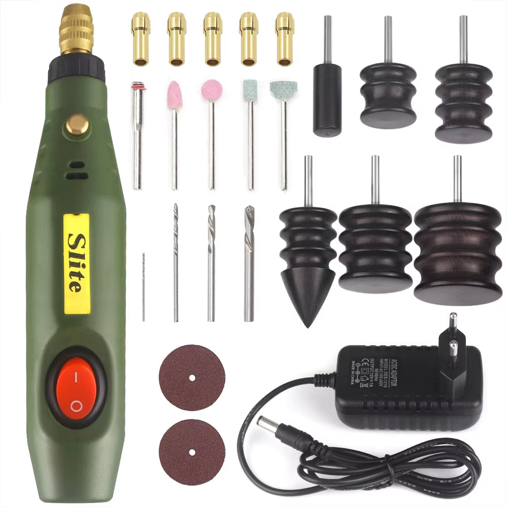 EdgeCraft – Leather Polishing Electric Rotary Grinder Set