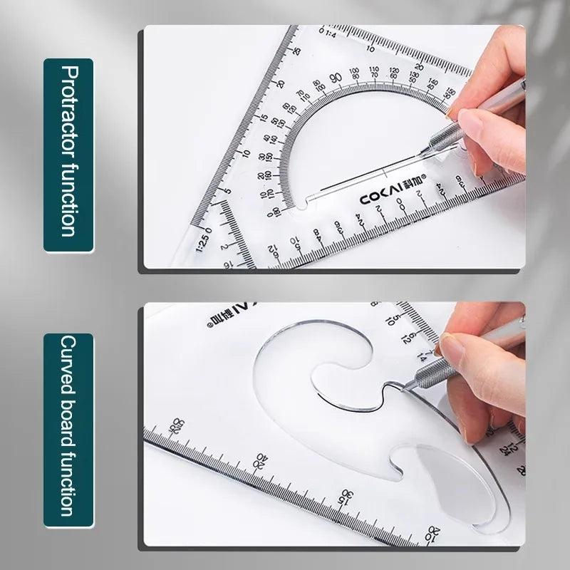 TriMaster – 2 Piece Triangle Ruler Set