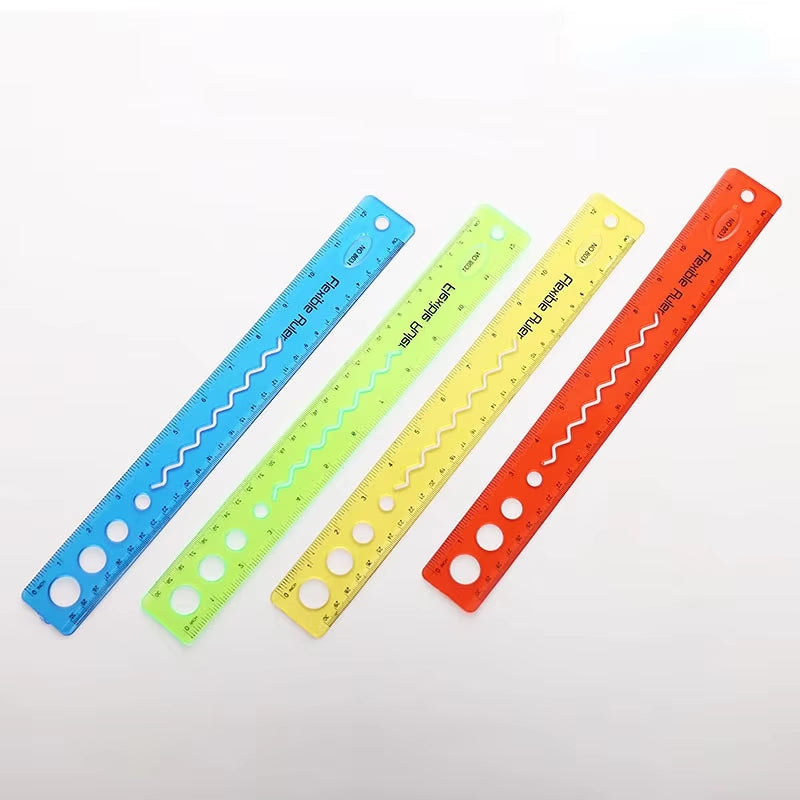 Measury – 2pcs Multicolor Flexible Soft Ruler Set