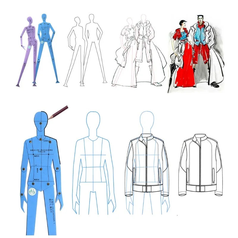 DesignModel – Fashion Figure & Patchwork Ruler Set