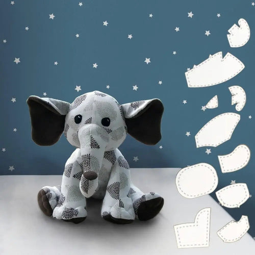 EleSew – 8PCS Memory Elephant Acrylic Template Set