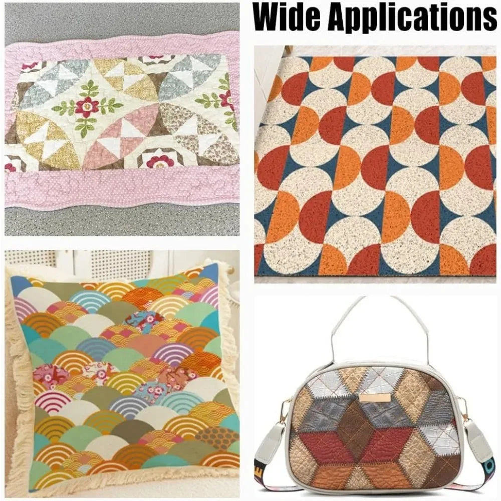 CircleCraft – 4-Piece Round Quilting Template Set