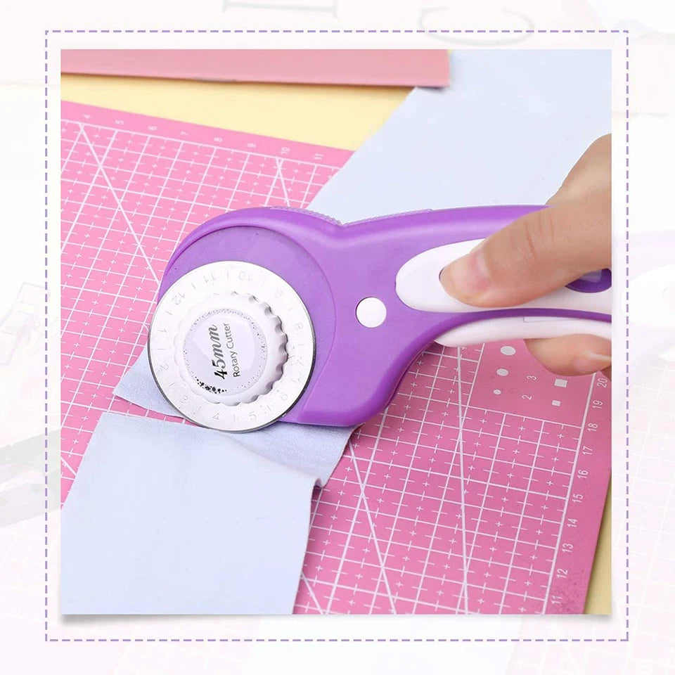 FiberEdge – Purple 45mm Rotary Cutter Sewing Kit