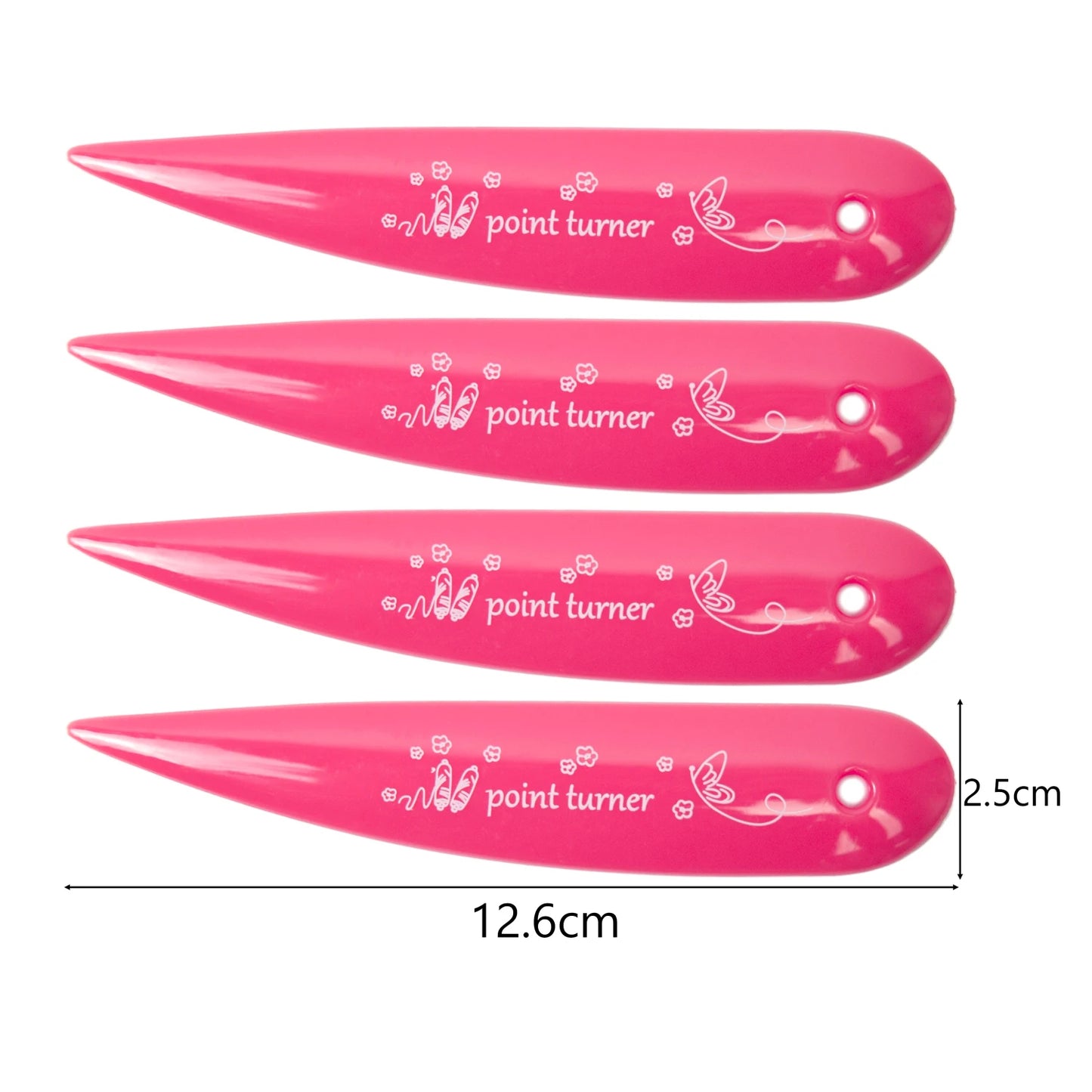 CreaseLuxe – 3 in 1 Pink Point Turner and Seam Creaser Tool