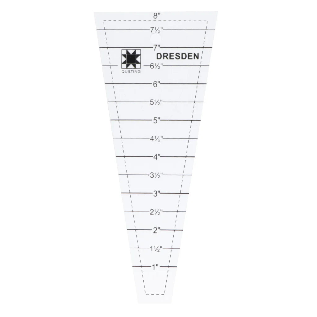 Quiltura – Precision Acrylic Dresden Ruler