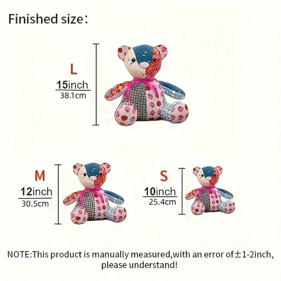 Memoroo – Acrylic Memory Bear Template Large Set