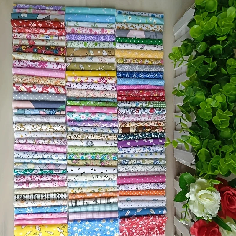 Patchiva – 150-Piece Cotton Fabric Squares Set