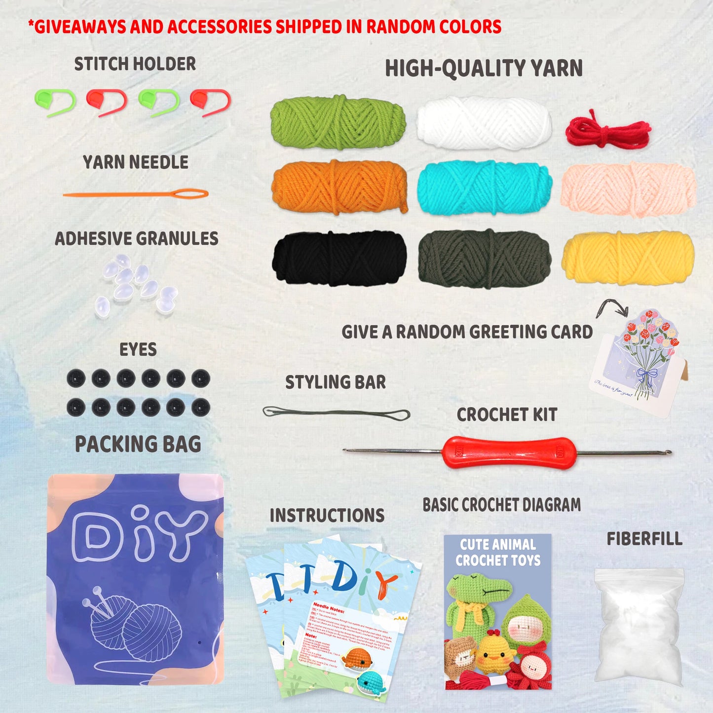 CritterCraft – Beginner Animal Crochet Starter Set