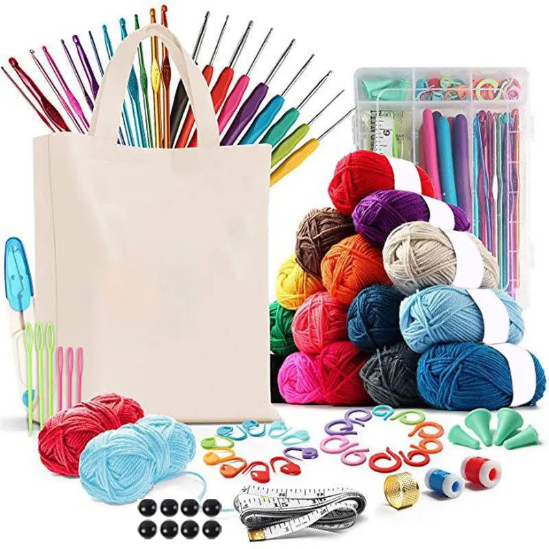 StitchCarry – Beginner Crochet & Knitting Starter Set