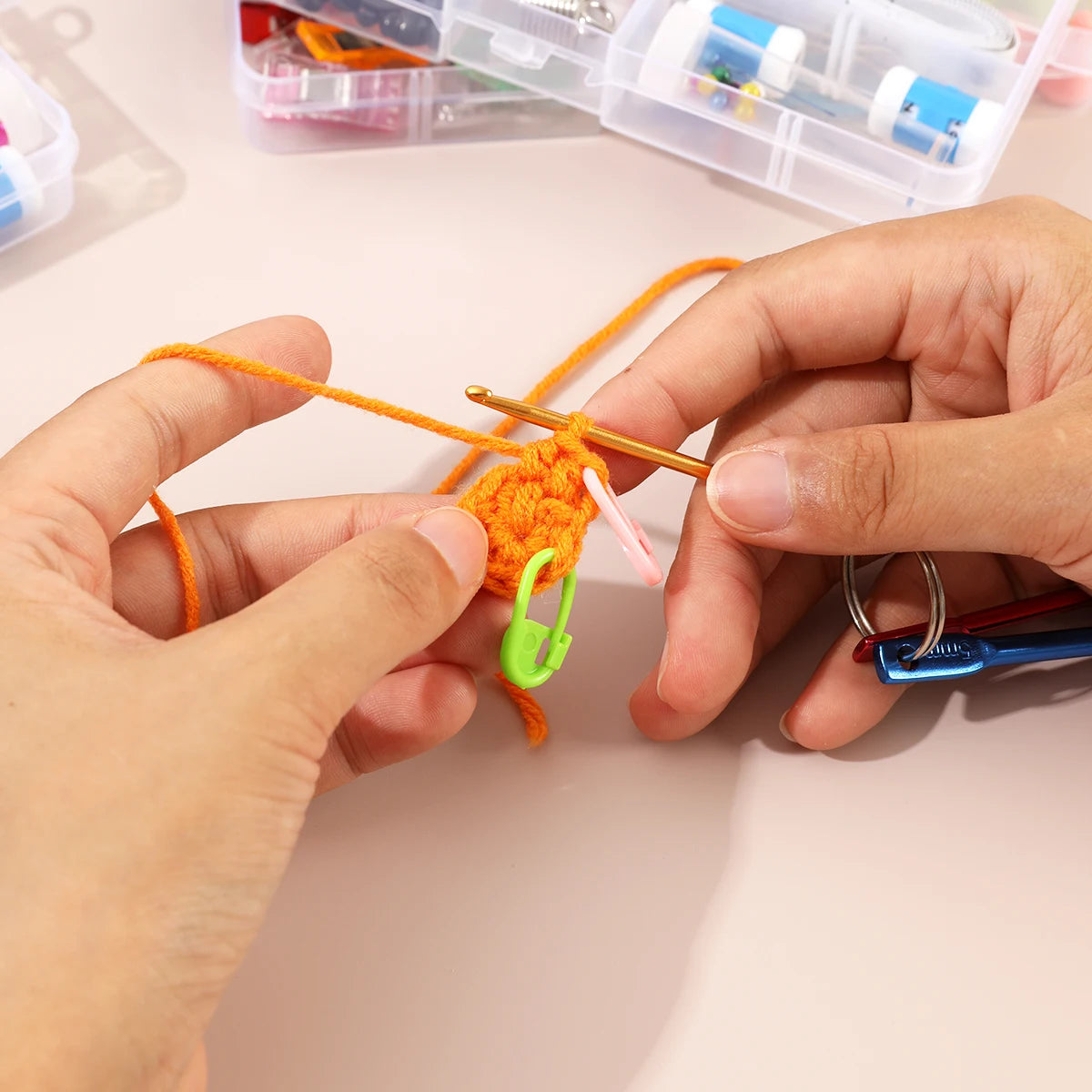 CraftLoop – 103-Piece Sewing & Crochet Accessories Tool Kit