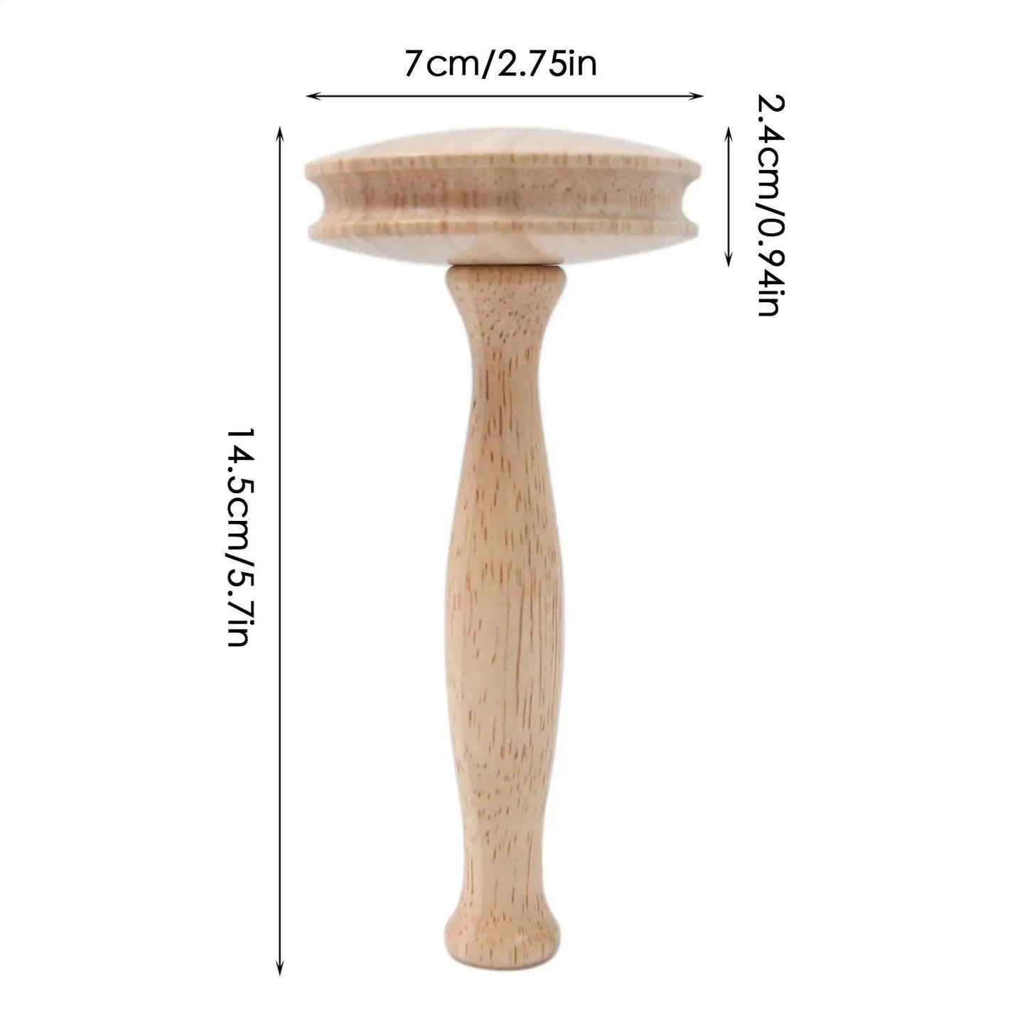 Darnella – Wooden Mushroom Sock Darning & Repair Kit