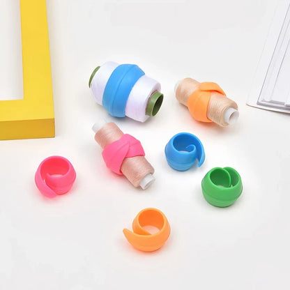 SpoolHug – Silicone Thread Spool Hugger Ring Set