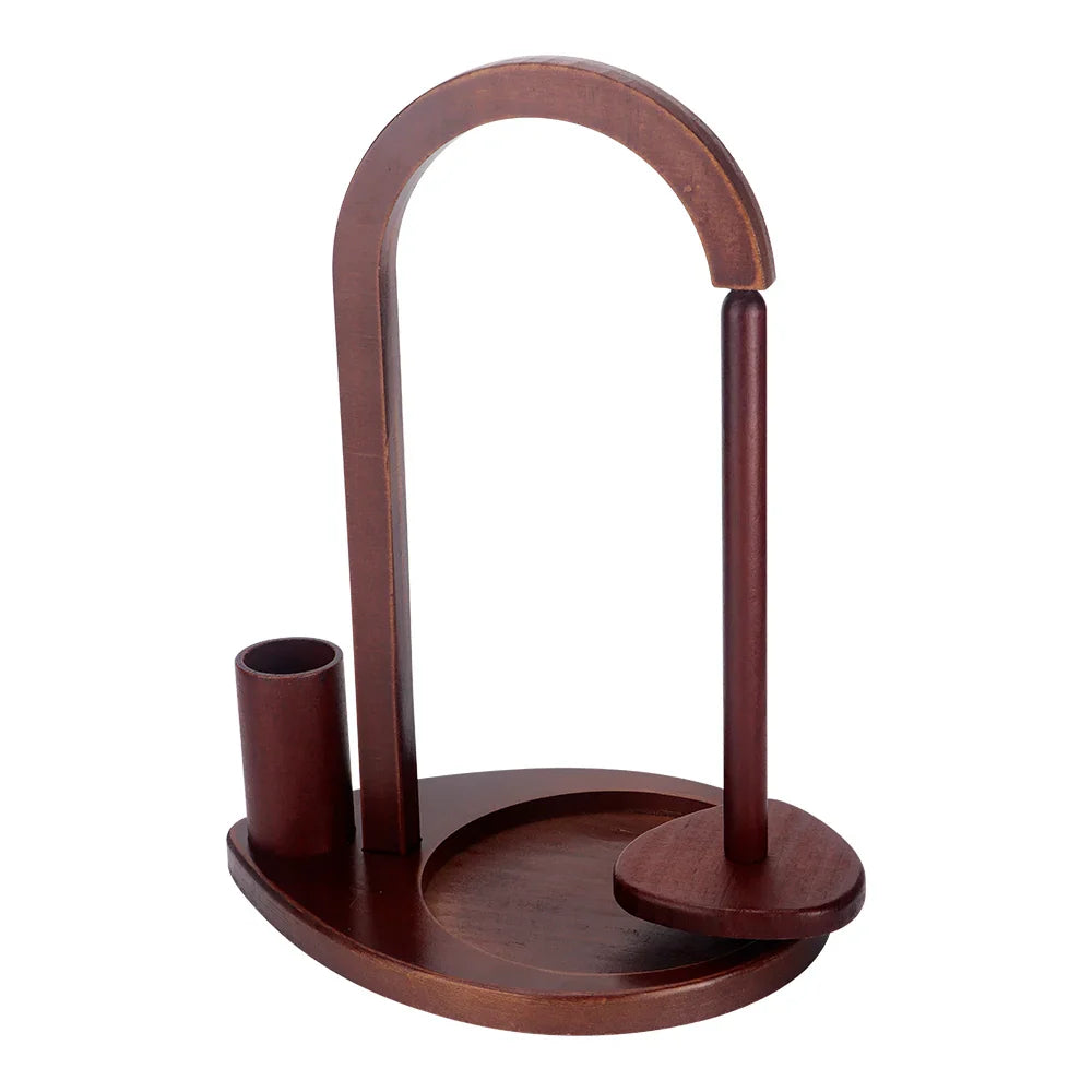 YarnCradle – Wooden Yarn Spinner with Crochet Storage