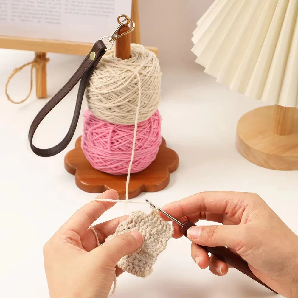 YarnHalo – Wrist Spool Holder for Smooth Knitting & Crochet