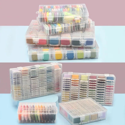 ThreadSpectrum – 80 Color Embroidery & Sewing Thread Set