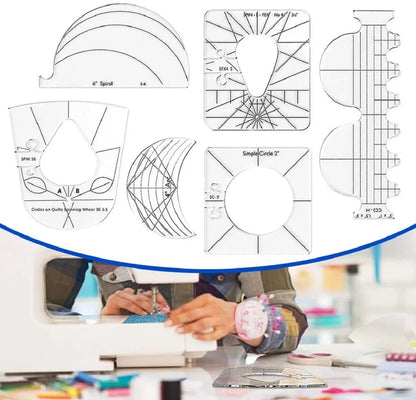 StitchGrid – Patchwork Template Set