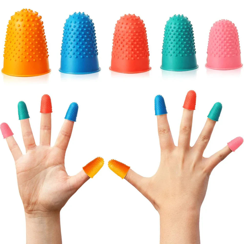 FingerGuardia – Silicone Quilting & Sewing Finger Protector Set