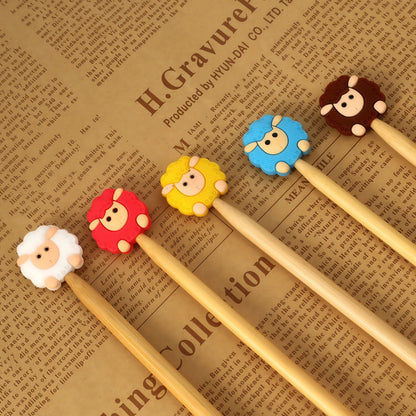 NeedleLock – Knitting Needle Stopper Caps Set