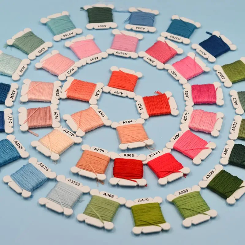 ThreadSpectrum – 80 Color Embroidery & Sewing Thread Set