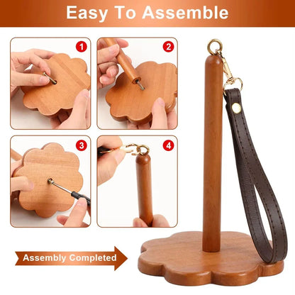 YarnHalo – Wrist Spool Holder for Smooth Knitting & Crochet