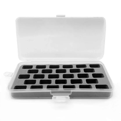 BobbinNestia – 28-Slot Transparent Bobbin Storage Case