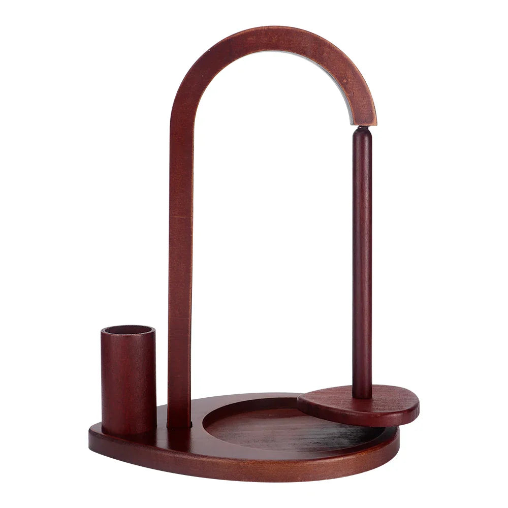 YarnCradle – Wooden Yarn Spinner with Crochet Storage