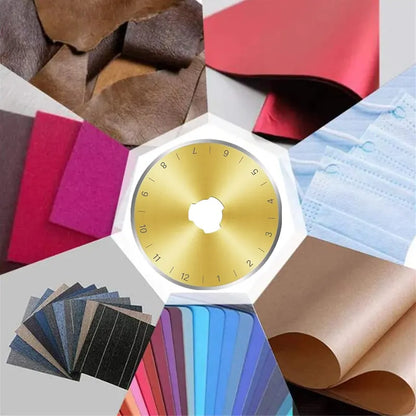 Cutlix – 10PCS Titanium Coated Rotary Cutter Blades