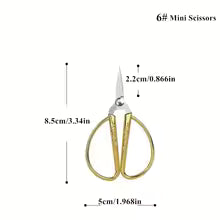 CutCraft – Vintage Stainless Steel Sewing Scissors