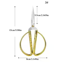 CutCraft – Vintage Stainless Steel Sewing Scissors