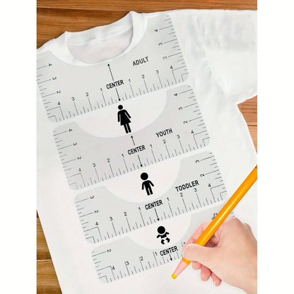 PrintAligna – T-Shirt Ruler Guide Set