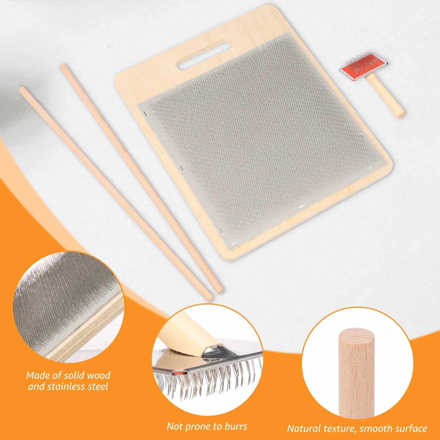 FeltWeave – Premium Wool Blending Board Set